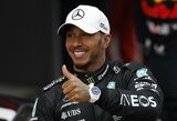 Ypatingoje „Formulės 1“ kvalifikacijoje – 19 mėnesių laukta L.Hamiltono „pole“ pozicija