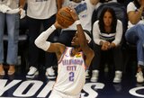 Nesulaikomai žaidęs Gilgeous-Alexanderis priartino „Thunder“ prie NBA finalo