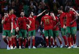 Pasaulio futbolo čempionato papildoma atranka: Turkijos šturmą atlaikiusi Portugalijos rinktinė žengė į finalą