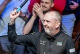 Vyriausiu visų laikų pasaulio čempionato finalo dalyviu tapęs Williamsas eliminavo Trumpą, O‘Sullivanas prabilo apie esminius pokyčius gyvenime