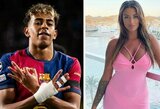 Su Laminu Yamaliu romantiškai laiką leidžianti 30-metė „OnlyFans“ modelis sulaukė grasinimų ir įžeidimų