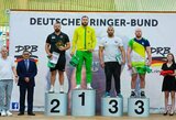 Du Europos prizininkus nukovęs M.Knystautas tapo imtynių turnyro Vokietijoje nugalėtoju