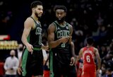 Beveik 70 taškų suvertęs „Celtics“ duetas pražudė „Pelicans“ ekipą