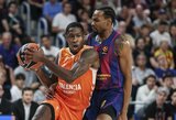 Kevino Punterio traukiama „Barcelona“ taškų lenktynėse pranoko „Valencia“ ekipą
