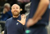 „Grizzlies“ komanda atleido vyriausiąjį trenerį