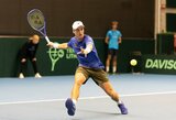 Pamatykite: nušvilptas Cecchinato nepadavė Gaubui rankos – lietuvis 3 valandų mūšyje eliminavo buvusią 16-ąją pasaulio raketę