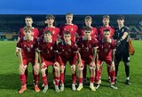 Lietuvos U-19 futbolo rinktinė neprilygo Nyderlandams