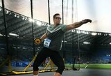 Beprotiška: Kristjanas Čehas antrą dieną iš eilės diską metė už 72 m ribos