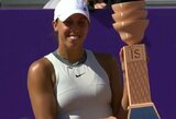 WTA 500 turnyro Strasbūre finale M.Keys nepaliko vilčių vaikystės draugei