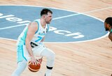 L.Dončičiaus sulaukę slovėnai nukovė Brazilijos rinktinę