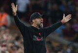 J.Kloppas nori, kad „Liverpool“ būtų skirti taškai, jei dėl sirgalių protestų bus atidėtas mūšis su „Man Utd“