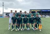 Lietuvos U-17 futbolo rinktinė minimaliu skirtumu pralaimėjo škotams
