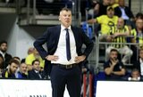 Š.Jasikevičius suprato anksčiau areną palikusius „Fenerbahče“ sirgalius: „Šiandien ir pats būčiau išėjęs“