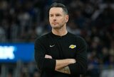 Po ankstyvo pasitraukimo iš atkrintamųjų „Lakers“ neketina atleisti trenerio