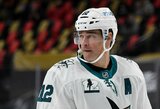 NHL visų laikų rekordą pagerinęs P.Marleau kabina pačiūžas ant vinies
