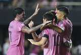 Po traumos sugrįžęs Messi prie Majamio „Inter“ pergalės prisidėjo įvarčiu ir nuostabiu rezultatyviu perdavimu