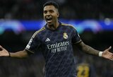Penki Anglijos klubai nusitaikė į „Real“ vietos nerandantį Rodrygo