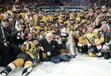 Devynis įvarčius finalo rungtynėse pelnęs „Golden Knights“ iškovojo pirmąjį NHL titulą per šešis egzistavimo sezonus