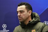 Xavi: „Esu „Barcelonos“ lyderis ir tikiu savo žaidėjais“