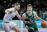 Be A.Trinchieri likęs „Žalgiris“ palaužė „Lietkabelį“