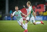 Svajonė išlieka gyva: „Žalgiris“ 92-ąją minutę išplėšė dramatiškas lygiąsias su „Glimt“ futbolininkais