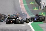 Austrijos GP sprinte – M.Verstappeno pergalė, į orą pakilęs P.Gasly bolidas ir įtempta L.Hamiltono kova su M.Schumacheriu