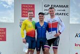 Lietuvos treko dviratininkai Čekijoje iškovojo 5 prizines vietas
