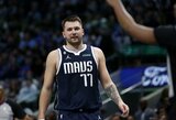 L.Dončičius pratęsė įspūdingą seriją, o „Mavericks“ palaužė svečius iš Kanados