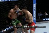 „UFC Fight Night“: prieš tris savaites susitraumavusį kovotoją pakeitęs A.Perezas vienu smūgiu nutraukė trijų pralaimėjimų seriją