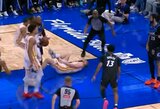 Buvęs žalgirietis NBA patyrė traumą po grubios kartvelo pražangos