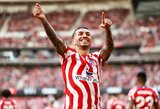 „Atletico“ pasiekė pergalę prieš „La Liga“ vidutiniokus  