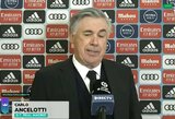 C.Ancelotti: „Aš kaltas dėl to, kad K.Benzema neįmušė 11 m baudinio, man reikėjo patylėti“