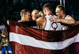 Lietuvius eliminavę latviai tapo 3x3 pasaulio čempionais