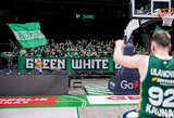 „Green White Boys“ reakcija į LKL pusfinalio mačo lankomumą: „Vakar Kauno „Žalgirio“ arena buvo gėdinga“