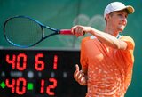 A.Sabaliauskas pirmą kartą karjeroje iškovojo ATP vienetų reitingo tašką