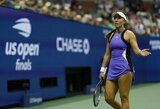 „US Open“ finale J.Pegula apsižodžiavo su treneriais: „Neturime laiko tokioms diskusijoms“