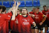 Trys komandos jau baigė reguliarųjį Lietuvos rankinio lygos sezoną
