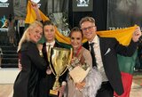 Lietuvos jauniams – pasaulio standartinių šokių čempionato bronza