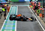 Silverstone – keistas M.Verstappeno incidentas, „McLaren“ stebuklai, S.Perezo krachas ir susipykę „Ferrari“ pilotai