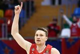 CSKA laimėtose rungtynėse M.Grigonis buvo rezultatyvus