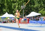 Šuolininkė su kartimi Miklyčiūtė Barselonoje – trečia