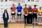 Badmintono turnyre Italijoje – lietuvių bronza