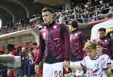 Gineitis prieš „Inter“ žaidė daugiau nei valandą, o „Torino“ išplėšė lygiąsias