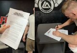 Dar vienas lietuvis – per žingsnį nuo UFC: gerą ir blogą naujieną įvardijęs Mantas Kondratavičius pakviestas į Dana White‘o turnyrą