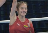 M.Altaravičiūtė Europos jaunių bokso čempionate užsitikrino medalį