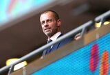 UEFA prezidentas patvirtino – rusų nebus, kol tęsis karas