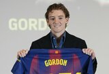 Gerbėjus nustebinęs Gordonas: „Visą gyvenimą žinojau, jog žaisiu „Barcelona“ klube, tad mokiausi ispanų kalbos“