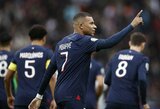 Prancūzijoje – triuškinama PSG ekipos pergalė prieš „Strasbourg“