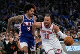 „Knicks“ įspūdingu pasirodymu pradėjo Rytų konferencijos pusfinalį