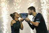 Naujo formato „US Open“ mišrių dvejetų turnyo finale – milijoną JAV dolerių laimėjusių italų triumfas prieš vienetų žvaigždes